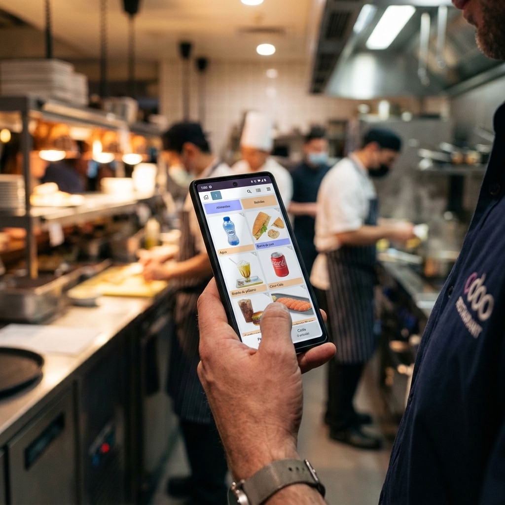 Odoo 19 Pantalla de Cocina KDS y TPV